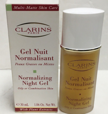 CLARINS NORMALIZING NIGHT GEL 1.06 OZ NEW IN BOX MADE IN FRANCE