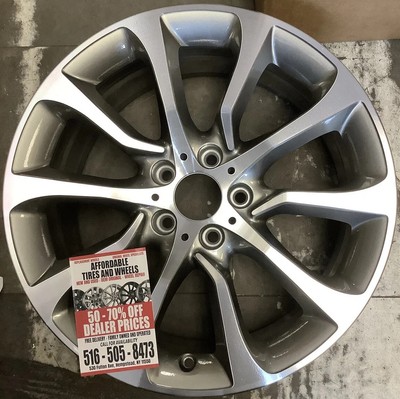 BMW 528i Machined 19 Inch OEM Wheel 2012-2016 36116857666 for sale 