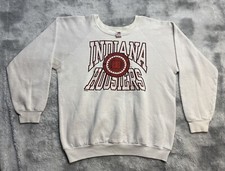 Vintage 90s Indiana University Hoosiers IU Spellout College Sweatshirt XL