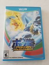 Pokken Tournament Pokemon (2016) Nintendo Wii U Wiiu TESTED