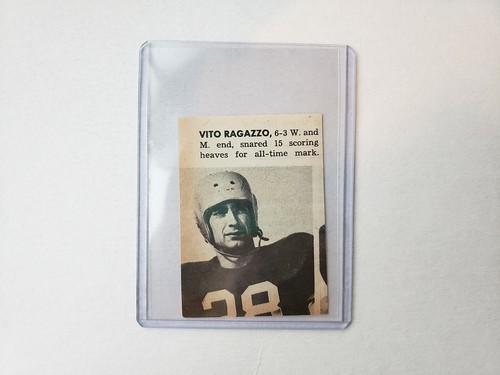 Vito Ragazzo William & Mary College 1949 S&S Football Pictorial Panel - 第 1/1 張圖片