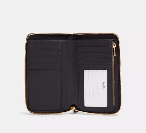 NWT Coach Medium Id Zip Wallet In Signature Canvas/Jacquard CW781/C4124/CAP29 - Picture 80 of 121