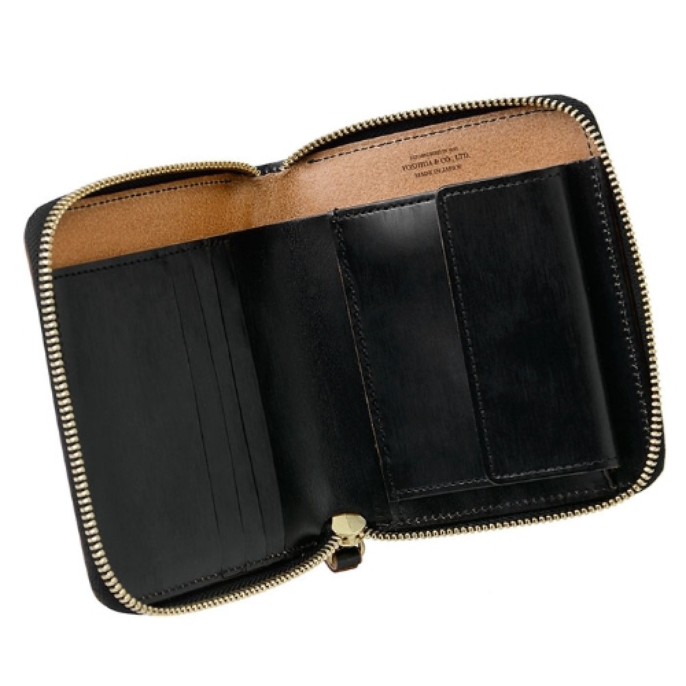 NEW PORTER FILM WALLET Leather Black Japan Fashion 187-01348