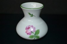 Augarten Wien Viennese Rose Little Bud Mini Miniature Vase 9cm