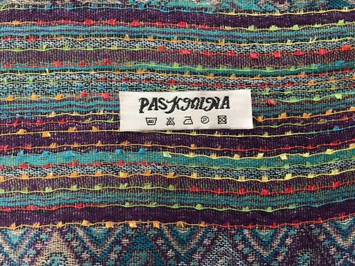 SPLENDIDA Sciarpa/Scialle/Involucro Pashmina Turchese 56” X 72” NUOVO - Foto 2 di 4