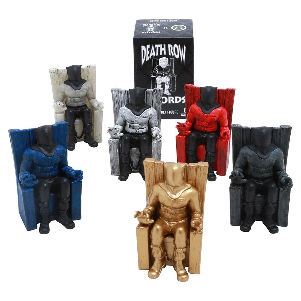 DEATH ROW RECORDS VINYL FIGURE COMPLETE SET Unopened Box Goodsmile Company - Image 1 of 2