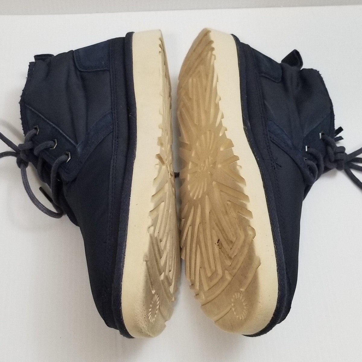 UGG nuemel zip ニューメルジップ ブーツ ネイビー 28cm UGG Neumel Zip MLT 1102430 Chuka Men's Navy Blue Lace Up Zip