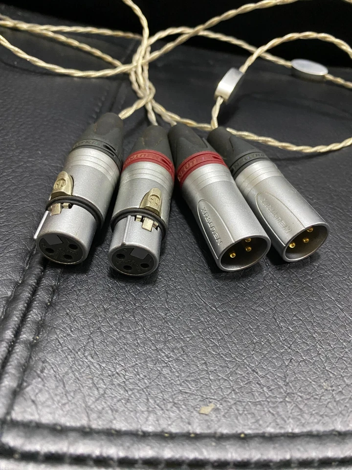 Crystal Cable XLR (Crystal Connect Micro Diamond) Interconnects (Used) - Image 2 of 4