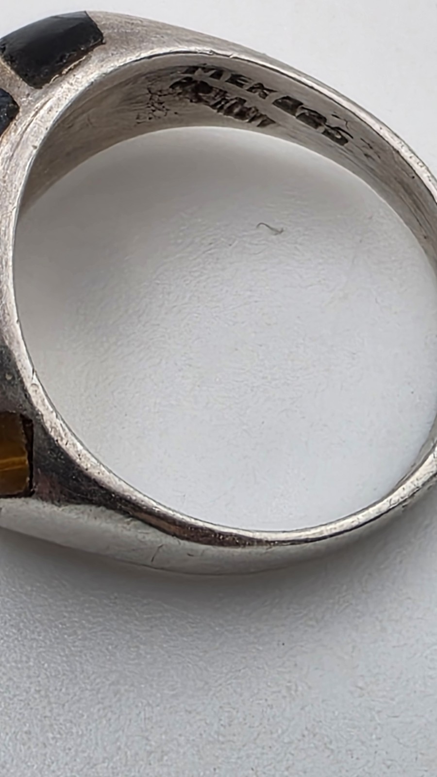 Sterling Silver 925 Ring Multi-Stone Ring Size 8.… - image 5