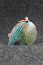 Bear Zuni Fetish Carving - Rodney Laiwakete