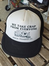    Vintage 1980s snapback Trucker Hat Humorous