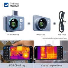  Thermal Imaging Camera Heat Detection 512 × 384 for Phone 1112℉ Infrared Therma