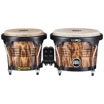 Meinl Percussion FWB190LB - Marathon  Designer Series FWB190 Wood Bongo, Leop...