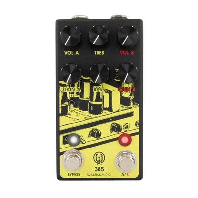 Walrus Audio 385 MKII Dynamic Overdrive FX Yellow - Verzerrer für Gitarren