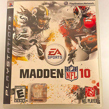 EA Sports Madden NFL 10 (Sony PlayStation 3, 2009) NTSC-U/C E Everyone