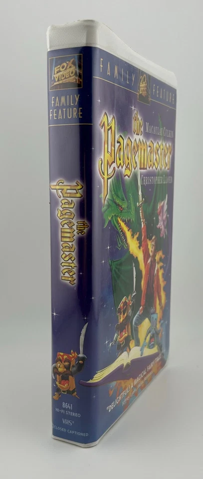 The Pagemaster VHS Tape 1994 Release Macaulay Culkin - Image 3 of 4