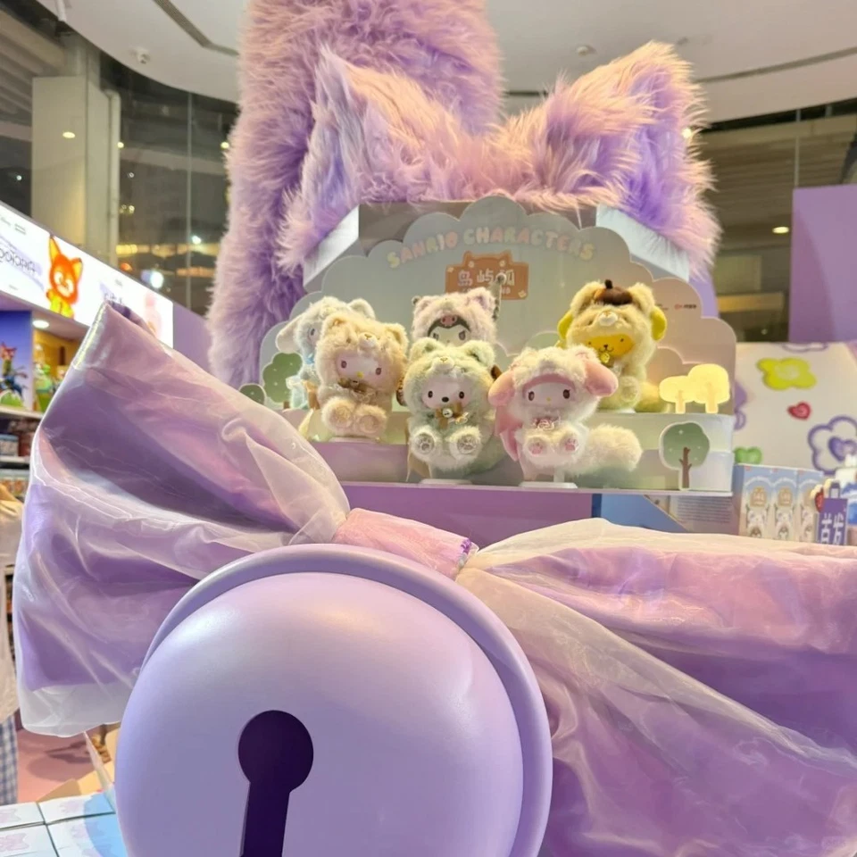 MINISO Personajes Sanrio Serie Fox Island Peluche Confirmado Caja Ciega Juguetes Foto 4 de 4