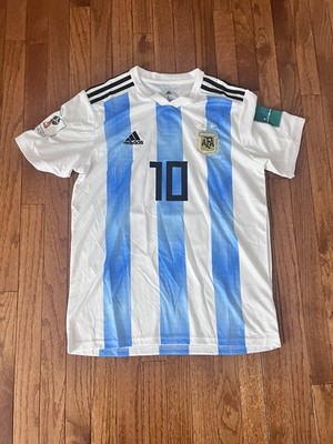 2018 World Cup Fan Version Argentina Home Jersey #10 Messi | eBay