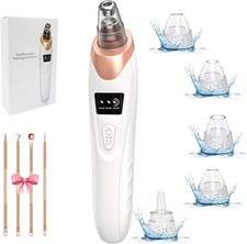 Blackhead Remover Pore Vacuum 5 Suction USB Rechargeable