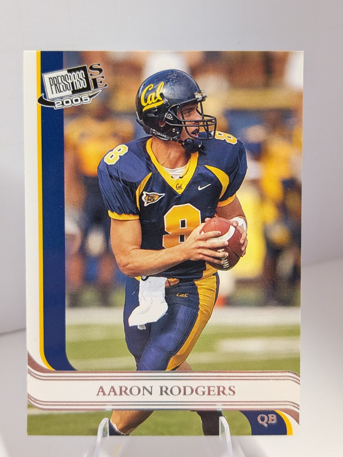 Press Pass 2005 Press Pass SE Aaron Rodgers Cal Bears Checklist #40