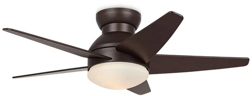 44" Casablanca Isotope Cocoa LED Hugger Ceiling Fan with Wall Control - Picture 2 of 2