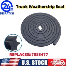 Rubber Trunk Weatherstrip Seal For 1971-1976 Chevrolet Caprice Impala 24 Door
