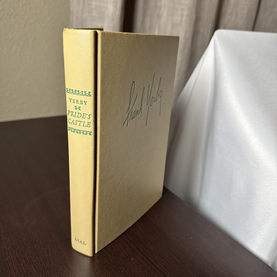 Prides Castle | by Frank Yerby | HC 1949 | First Edition - Image 2 of 4
