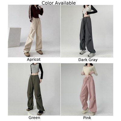 Lässiger Damen-Overall mit Kordelzug und weitem Bein für Frühlings- und Sommeraktivitäten