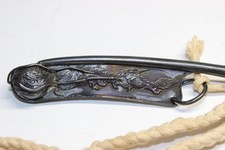 WWII JAPANESE NAVY BOSUN/BOATSWAIN WHISTLE MARKED SILVER DRAGON