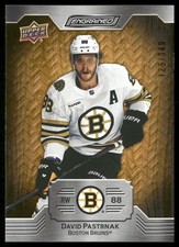 2023-24 Upper Deck Engrained #42 David Pastrnak #/349