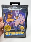 Strider Sega Genesis, 1990 CIB Complete Game Case Manual Inserts