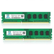 16GB 2X8GB PC3-12800U DDR3-1600 UDIMM 2Rx8 DIMM RAM DDR3 8GB 1600MHz SDRAM ...