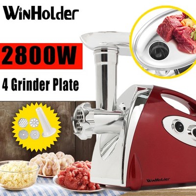 2800W Electric Meat Grinder Mincer Sausage Filler Maker Food Mincing Machine US