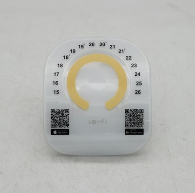 Somfy 1870775 - Vernetztes Funkthermostat V2 | kabellos