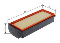 Bosch Luftfilter F 026 400 409 Filtereinsatz FüR BMW X5 X6 X3 X4 F01 F04 F10 F03