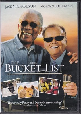 The Bucket List (Widescreen & Full Screen) - DVD - VERY GOOD