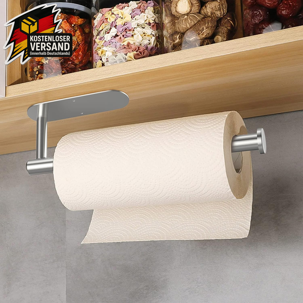 Vicloon KüChenrollenhalter Ohne Bohren,2 StüCk Papier Handtuch Rollenhalter,KüCh-image