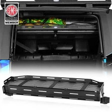 Interior Upper Cargo Rack Basket Storage Carrier Fit 07-18 Jeep Wrangler JK 4DR