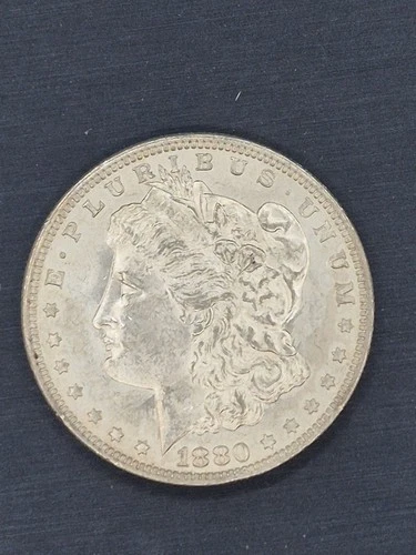 1880 Morgan Silver Dollar Very Good Condition