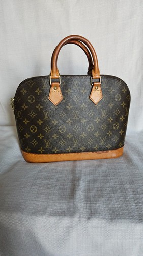 louis vuitton tasche alma PM Monogramm gebraucht sehr guter Zustand Leder Canvas Preis