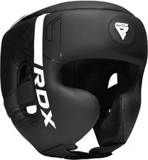 Caschetto Boxe MMA Kick Boxing Allenamento, Maya Hide Pelle Headgear, Kara Profe
