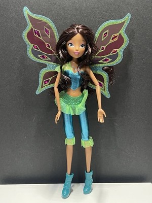 2012 Winx Club   Aisha Believix Fairy Doll w/ Wings   Jakks Pacific   Rare HTF