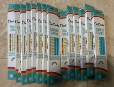 Lot of 14 packs NEW Char Charms Tumbler Straws 6 Pack 30/ 40 Oz RAINBOW