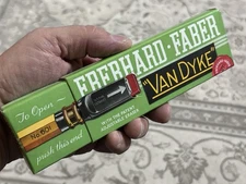 Full Box Rare Vintage Faber Eberhard Van Dyke 601 Pencils NOS Mint 12 Ct.