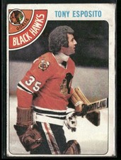 1978-79 Topps Tony Esposito #250 Chicago Blackhawks