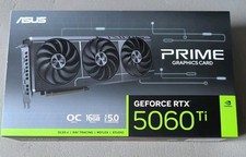 ASUS Prime GeForce RTX 5060 Ti 16GB GDDR7 OC Edition Gaming Grafikkarte - NEUOVP
