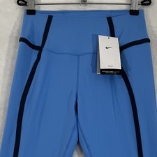 Nike One High Waisted 7/8 Leggings Medium University Blue NWT Workout Women NEW