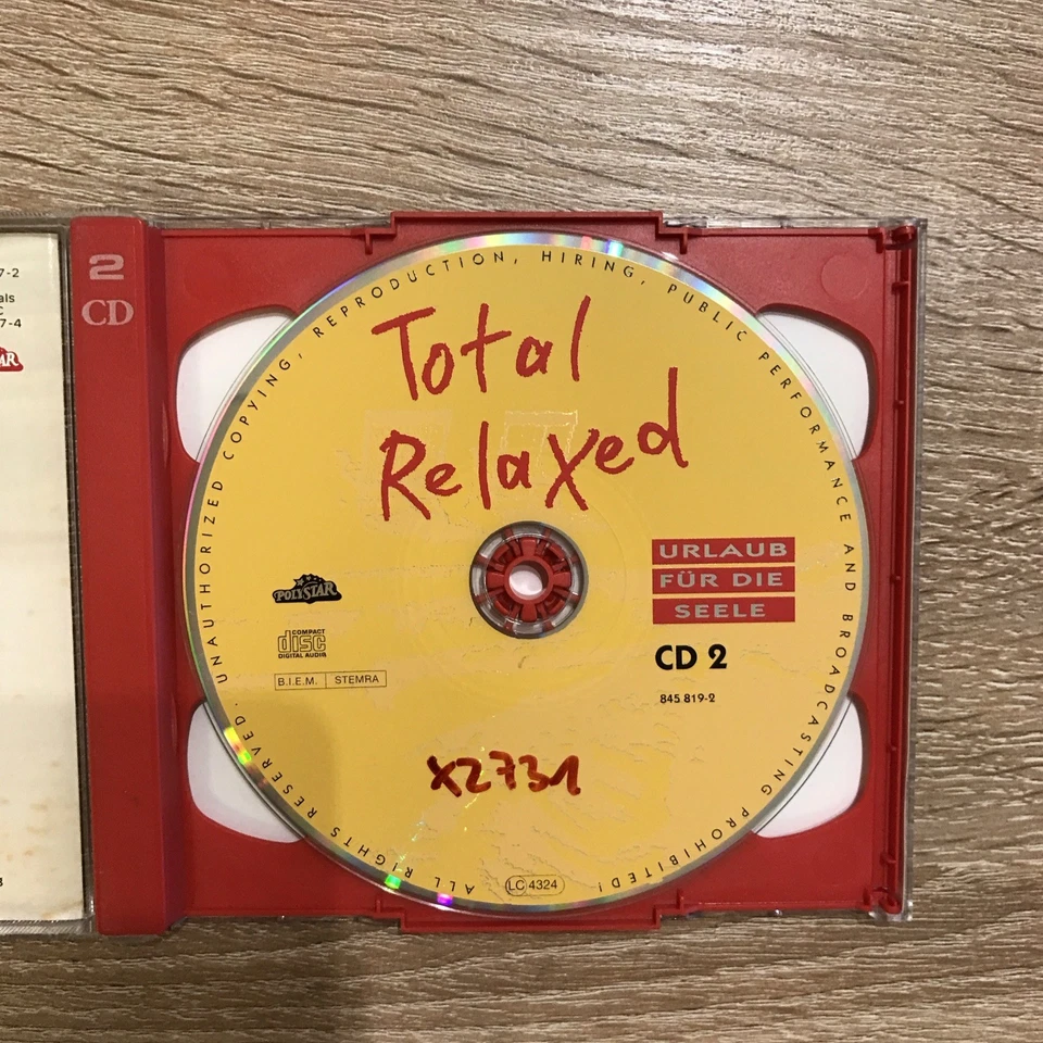 Total Relaxed (1994) Elton John, Joan Armatrading, Inxs, Chris de Burgh..2 CD] D - Bild 2 von 4