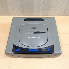 Sega Saturn Console Japan Gray Bundle w/ 2 Controllers 5 Games Gundam V. Fighter