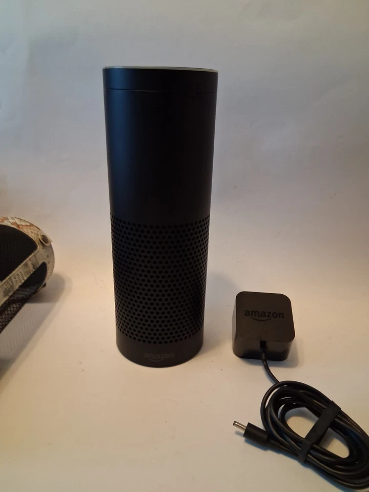 Amazon's Echo Plus 1st Generation Smart Speaker Alexa Bluetooth Black With Cover - Image 4 of 4